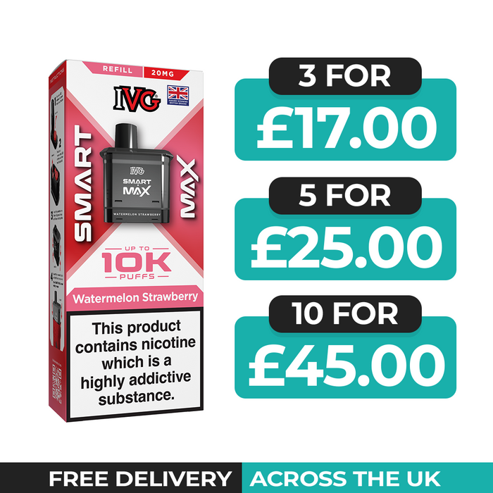 IVG Smart Max Watermelon Strawberry Refill Pods