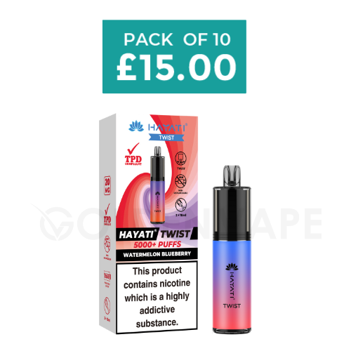 Hayati Twist 5000 5K Puffs Disposable Vape Kit