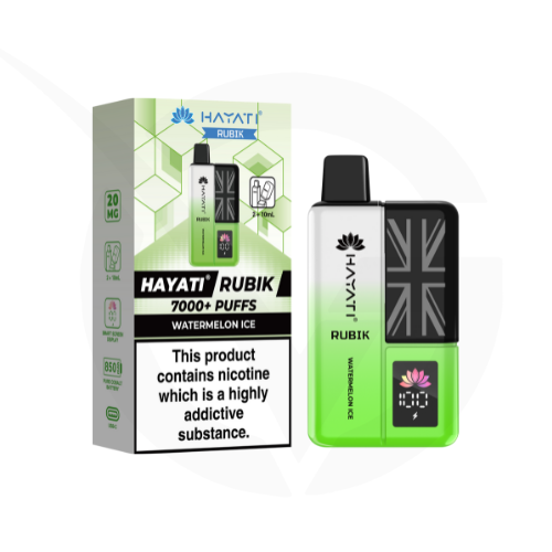 Hayati Rubik 7000 Puff 7k Prefilled Pod Kit