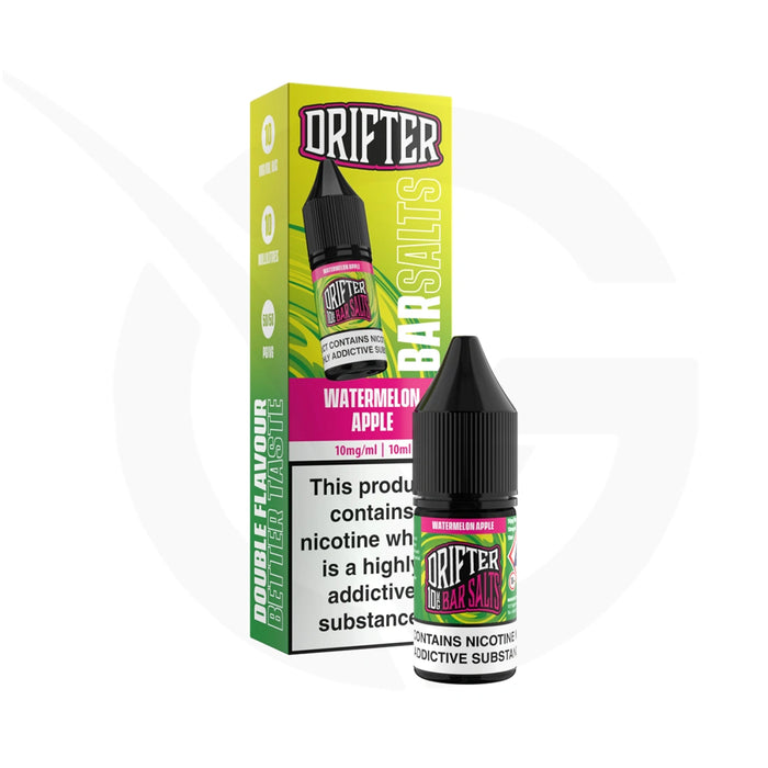 Watermelon Apple 10ml Nic Salt E-Liquid By Drifter