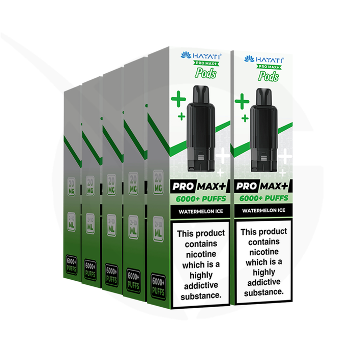 Hayati Pro Max Plus 6000 Pods - Bulk Buy Box of 5 & 10