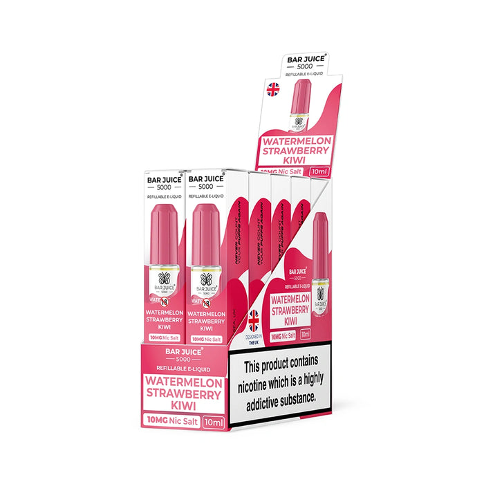 Bar Juice 5000 Nic Salts - Pack of 10 x 10ml