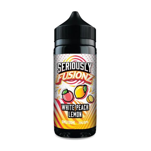 White Peach Lemon 100ml Shortfill E-Liquid by Seriously Fusionz