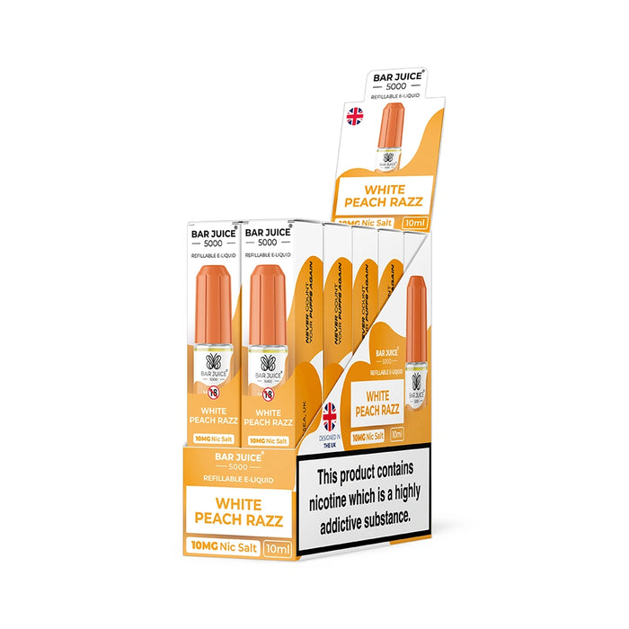 Bar Juice 5000 Nic Salts - Pack of 10 x 10ml