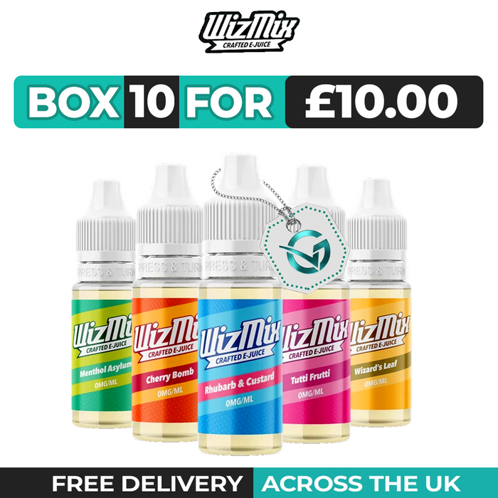 Wizmix E-Liquids Vape Juice Box of 10
