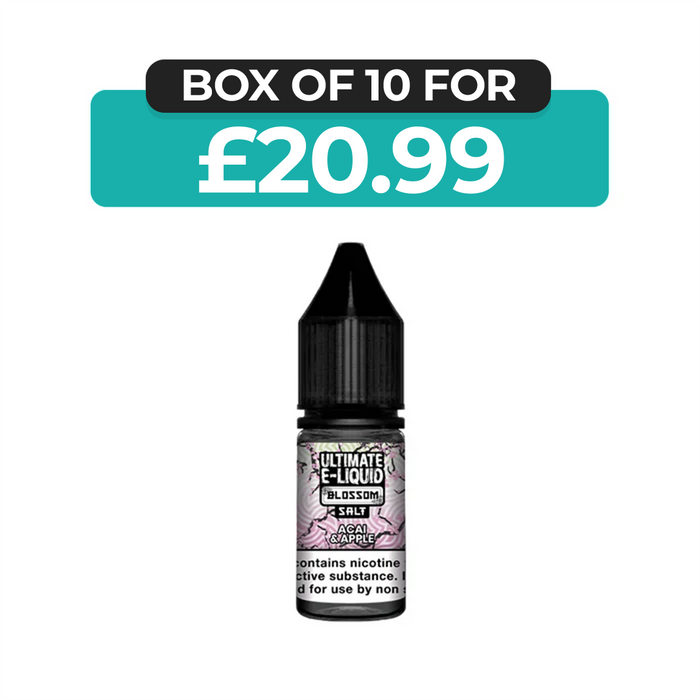 Acai & Apple Blossom 10ml Nic Salt E-Liquid by  Ultimate Juice