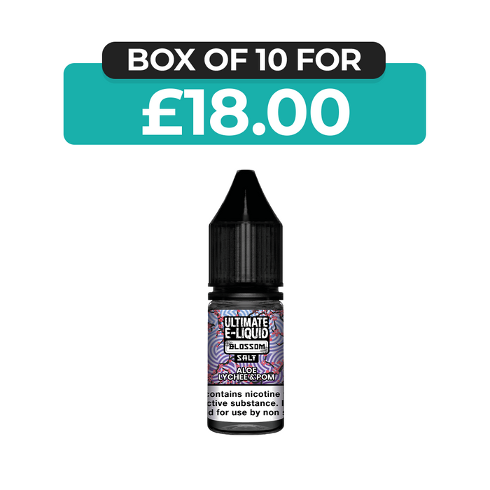 Aloe Lychee & Pom Blossom 10ml Nic Salt E-Liquid by  Ultimate Juice