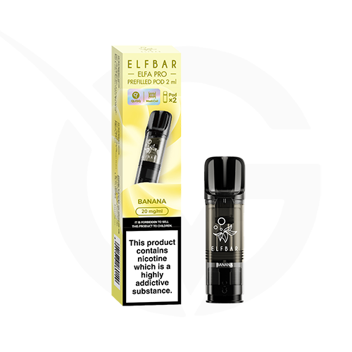 Banana Elfa Pro Prefilled Pods by Elf Bar