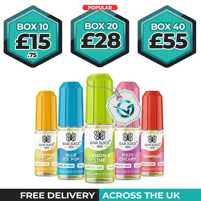 Bar Juice 5000 Box of £10