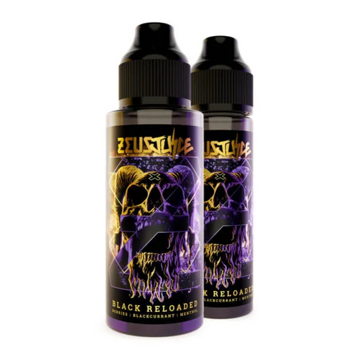 Black Reloaded Shortfill E-Liquid by Zeus Juice