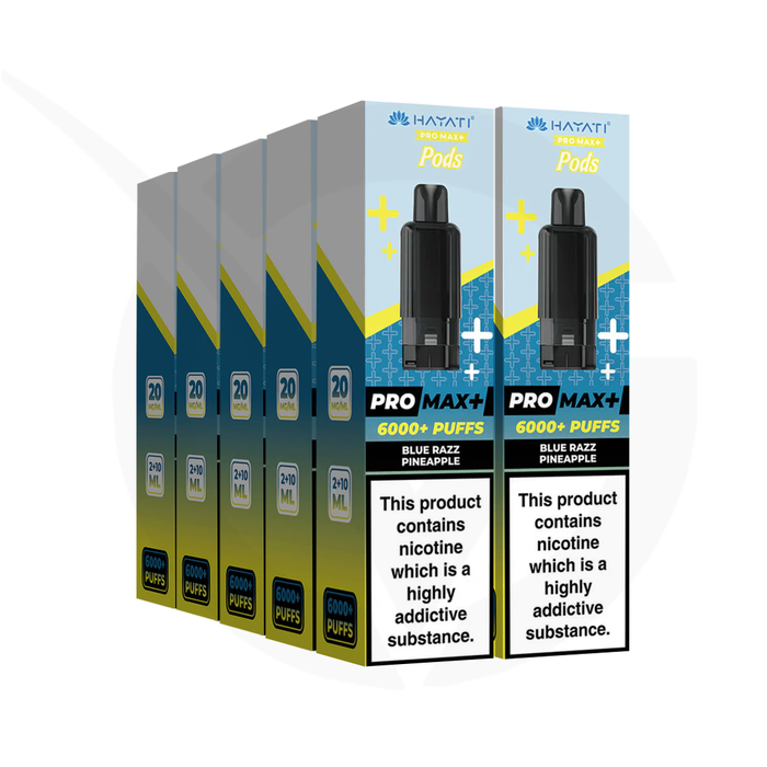 Hayati Pro Max Plus 6000 Pods - Bulk Buy Box of 5 & 10