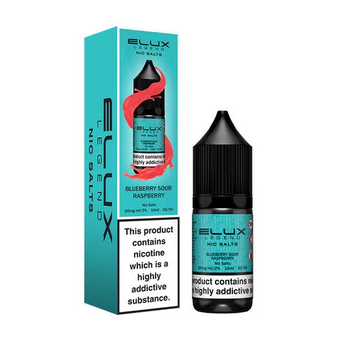 Blueberry Sour Rasberry 10ml Nic Salt E-liquid by Elux Legend