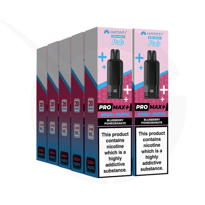 Hayati Pro Max Plus 6000 Pods - Bulk Buy Box of 5 & 10