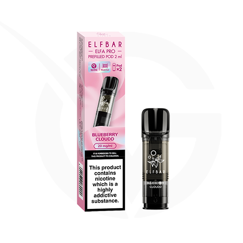 Blueberry Cloudd Elfa Pro Prefilled Pods by Elf Bar