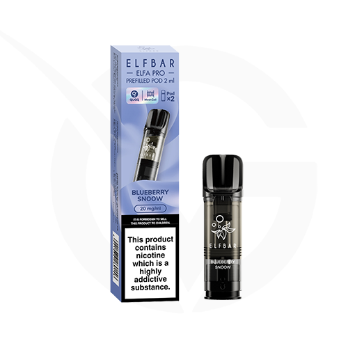 Blueberry Snoow Elfa Pro Prefilled Pods by Elf Bar