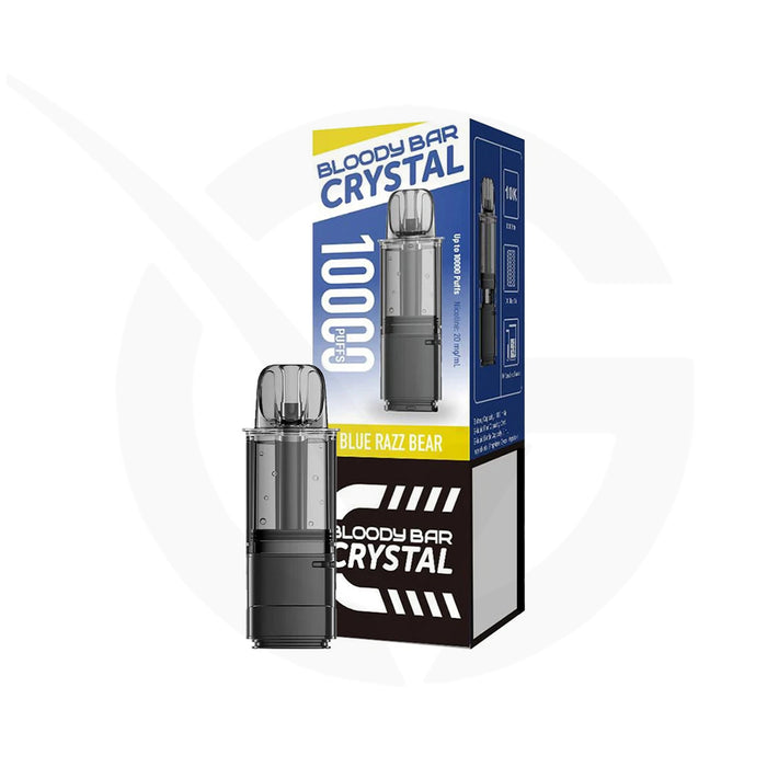 Blue Razz Bear Refill Pack By Bloody Bar Crystal 10k