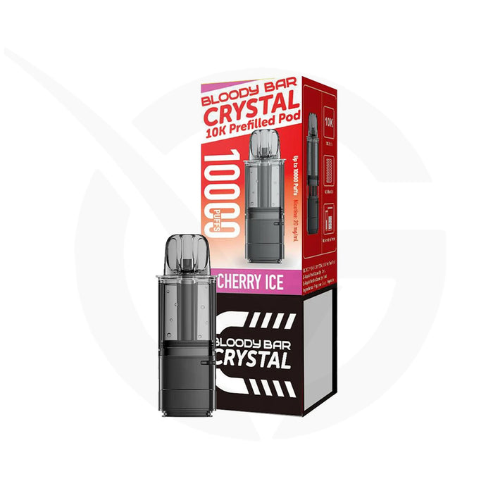 Cherry Ice Refill Pack By Bloody Bar Crystal 10k
