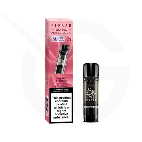 Cherry Cloudd Elfa Pro Prefilled Pods by Elf Bar