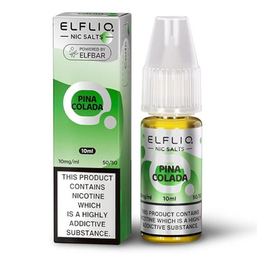 Pina Colada 10ml Elfliq Nic Salt E-Liquid by Elf Bar