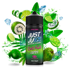 Guanabana and Lime On Ice Shortfill E-liquid by Just Juice