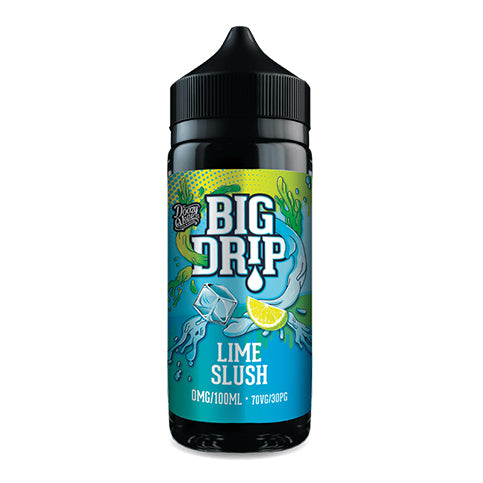 Lime Slush 100ml Shortfill E-Liquid by Big Drip