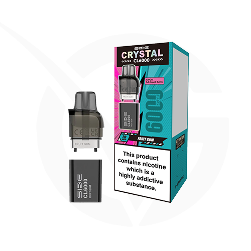 Fruit Gum Crystal CL6000 Prefilled Pods by SKE