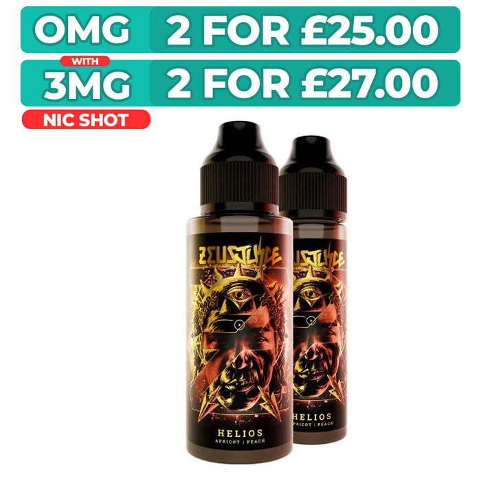 Helios 100ml Shortfill E-Liquid by Zeus Juice