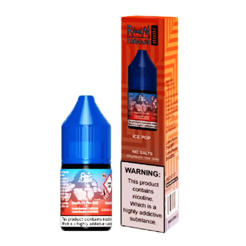ice pop vape flavor Ice Pop 10ml Nic Salt E-Liquid By R and M Tornado 7000