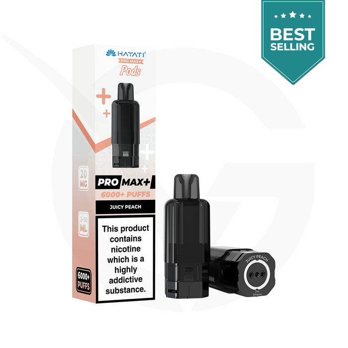 Juicy Peach Hayati Pro Max Plus Refill Pods