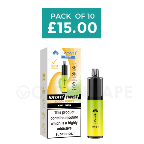 Hayati Twist 5000 5K Puffs Disposable Vape Kit