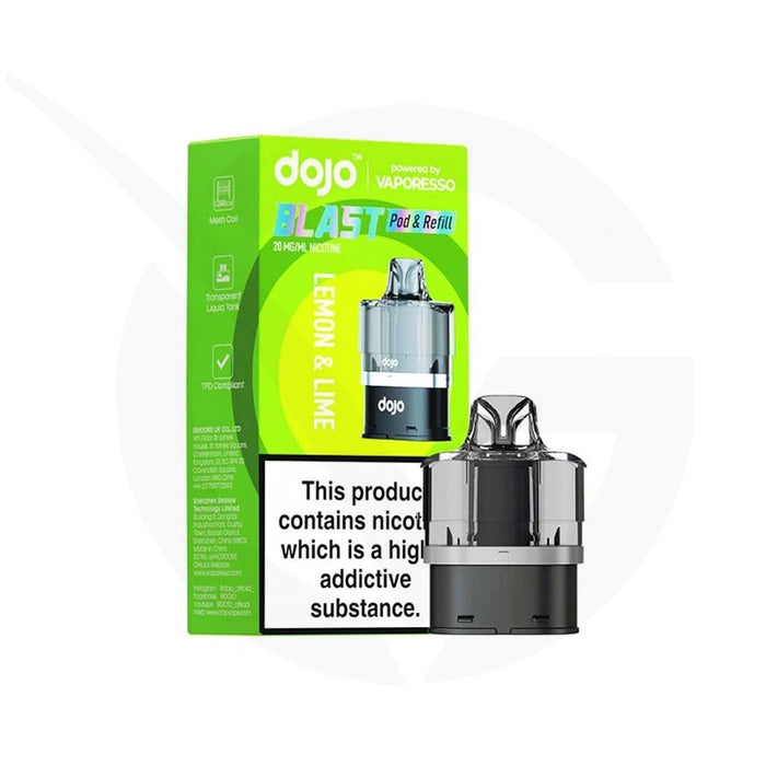 Lemon & Lime Dojo Blast 6000 Refill Pack