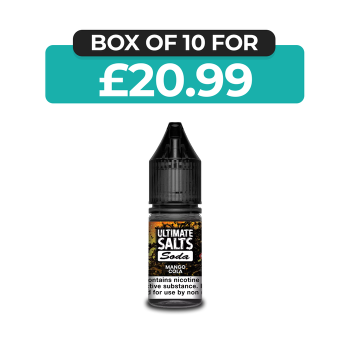 Mango Cola Soda 10ml Nic Salt E-Liquid by Ultimate Juice