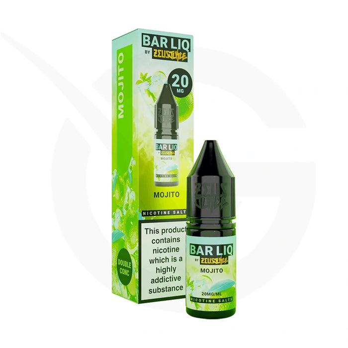 Mojito Nic Salt E-Liquid by Zeus Juice Bar Liq