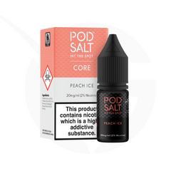 Peach Ice Nic Salt E-Liquid by Core Pod Salt