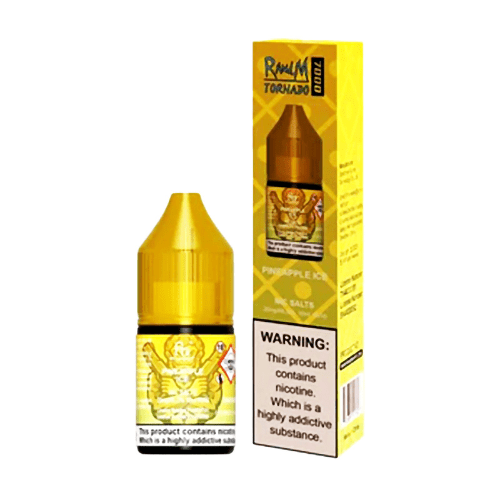 Pineapple Ice 10ml Nic Salt E-Liquid By R and M Tornado 7000