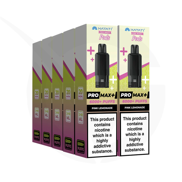Hayati Pro Max Plus 6000 Pods - Bulk Buy Box of 5 & 10