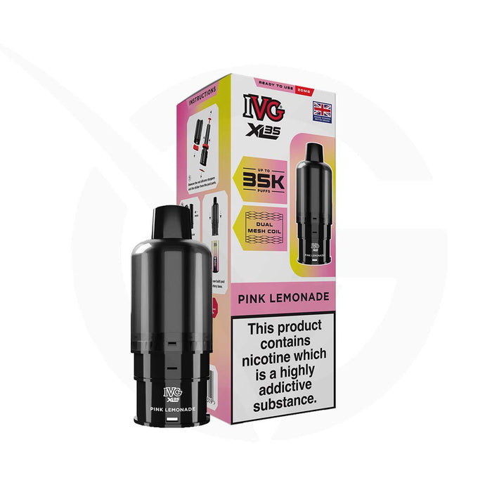 Pink Lemonade IVG XL 35 Refill Pods