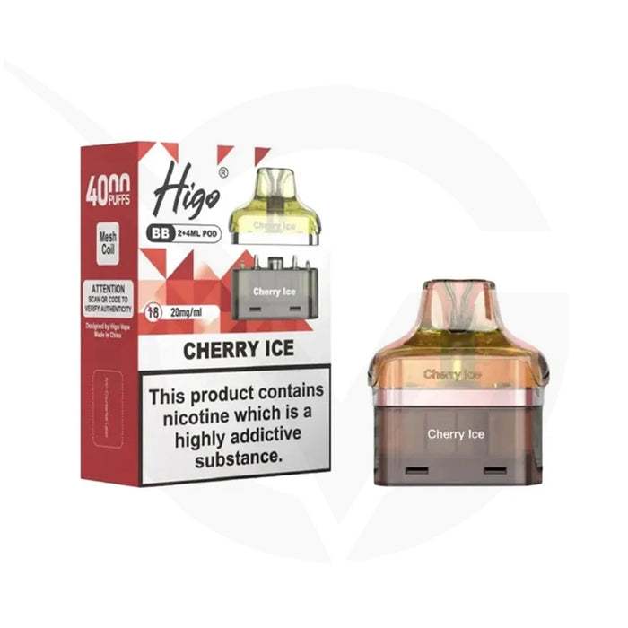 Higo BB 4000 Cherry Ice Refill Pods