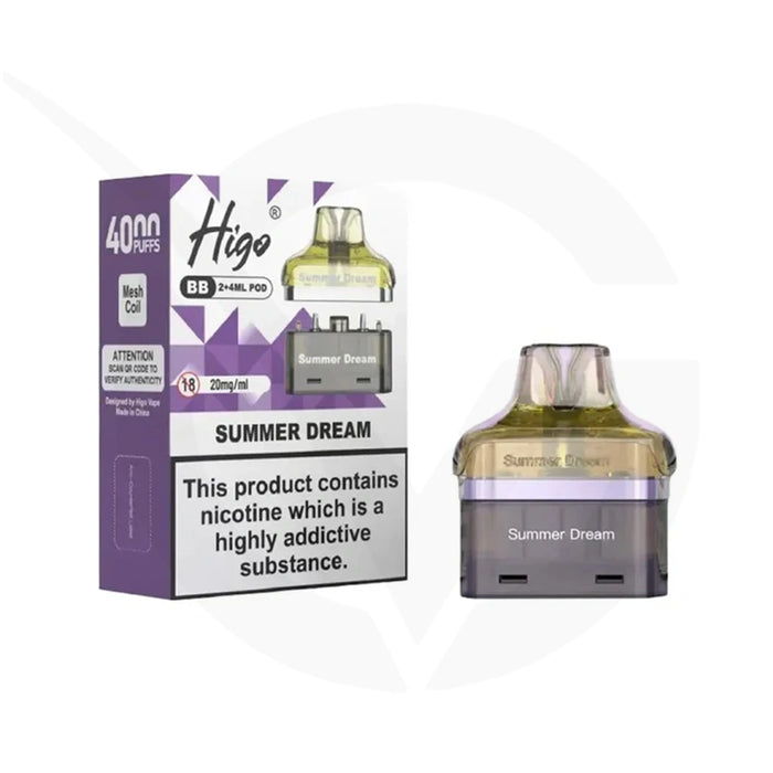 Higo BB 4000 Summer Dream Refill Pods