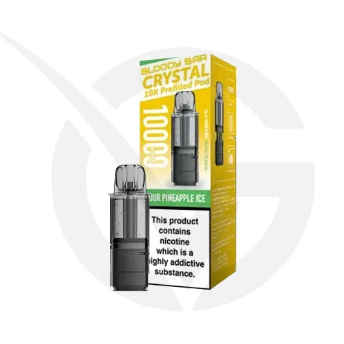 Sour Pineapple Ice Refill Pack By Bloody Bar Crystal 10k