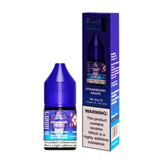 Strawberry Grape 10ml Nic Salt E-Liquid By R and M Tornado 7000