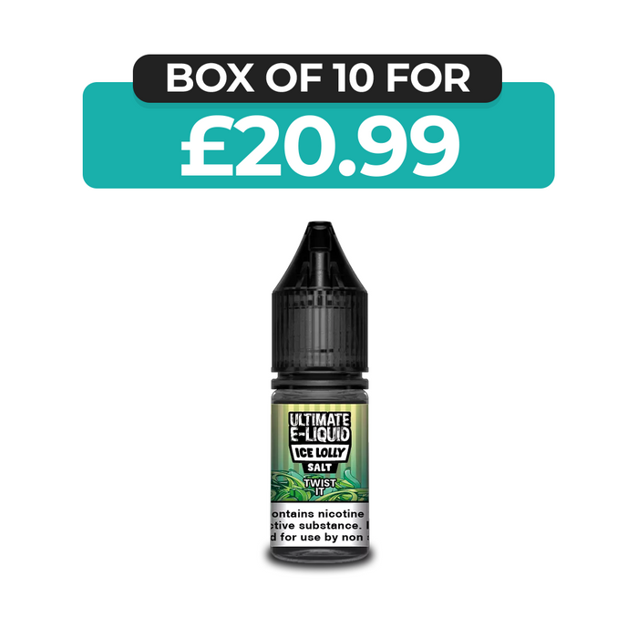 Twist It Ice Lolly 10ml Nic Salt E-Liquid by Ultimate Juice