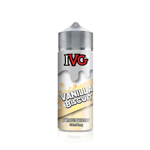 Vanilla Biscuit 100ml Shortfill E-Liquid By IVG