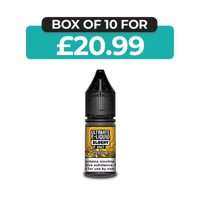 Yellow Slushy 10ml Nic Salt E-Liquid by Ultimate Juice