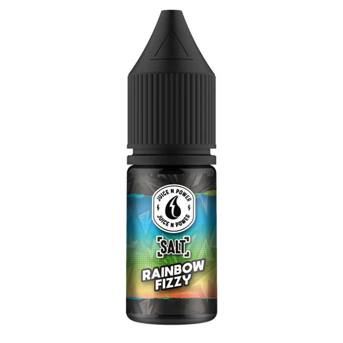 Rainbow Fizzy 10ml Nic Salt E-Liquid Juice N Power