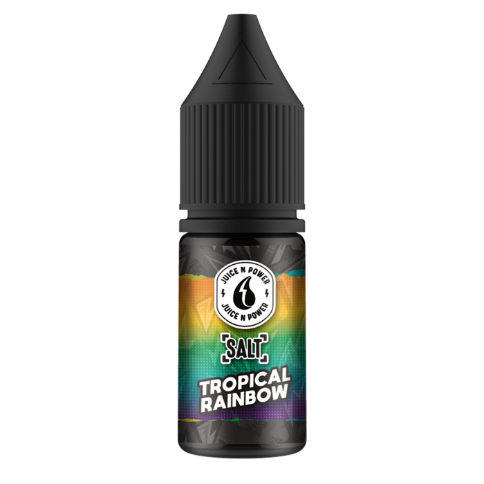 Tropical Rainbow 10ml Nic Salt E-Liquid Juice N Power