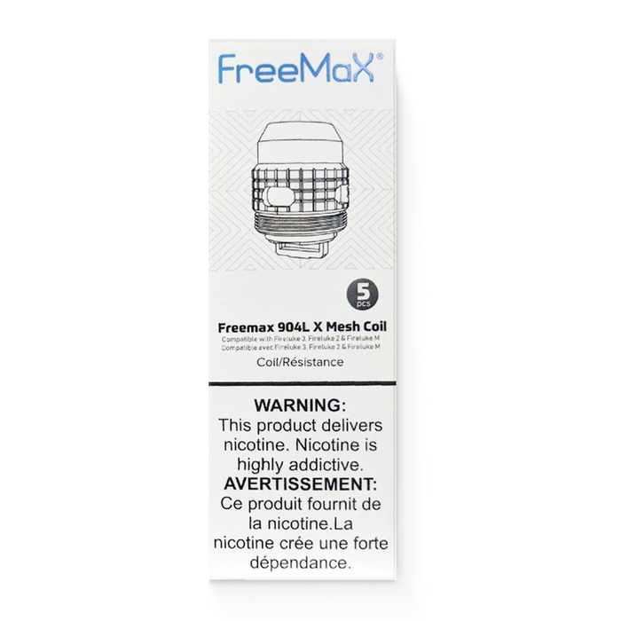 FreeMax FireLuke 904L X Mesh Replacement Coils - 5 Pack