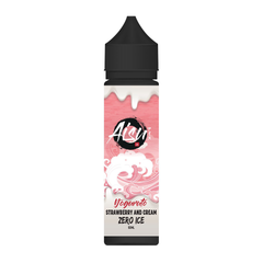 Strawberry & Cream 50ml Shortfill E-liquid by Aisu Zero Ice