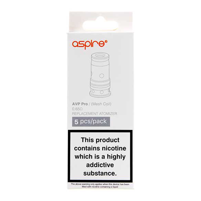 Aspire AVP Pro Replacement Coils - 5 Pack