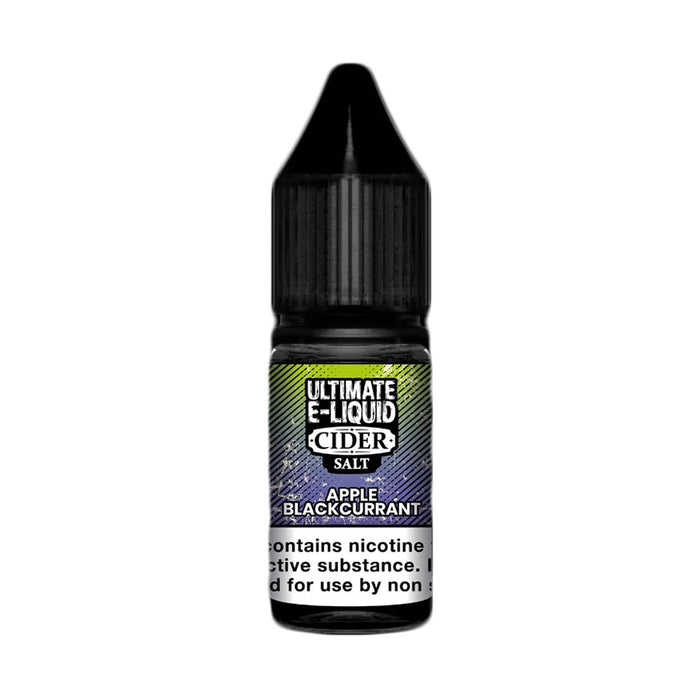 Apple & Blackcurrant Nic Salt E-Liquid by Ultimate Juice